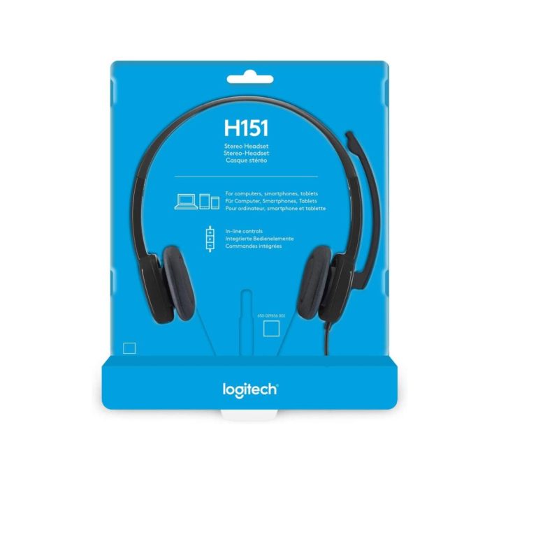 Logitech 3.5 mm Analog Stereo Headset H151 7 1 compress | Headon Systems