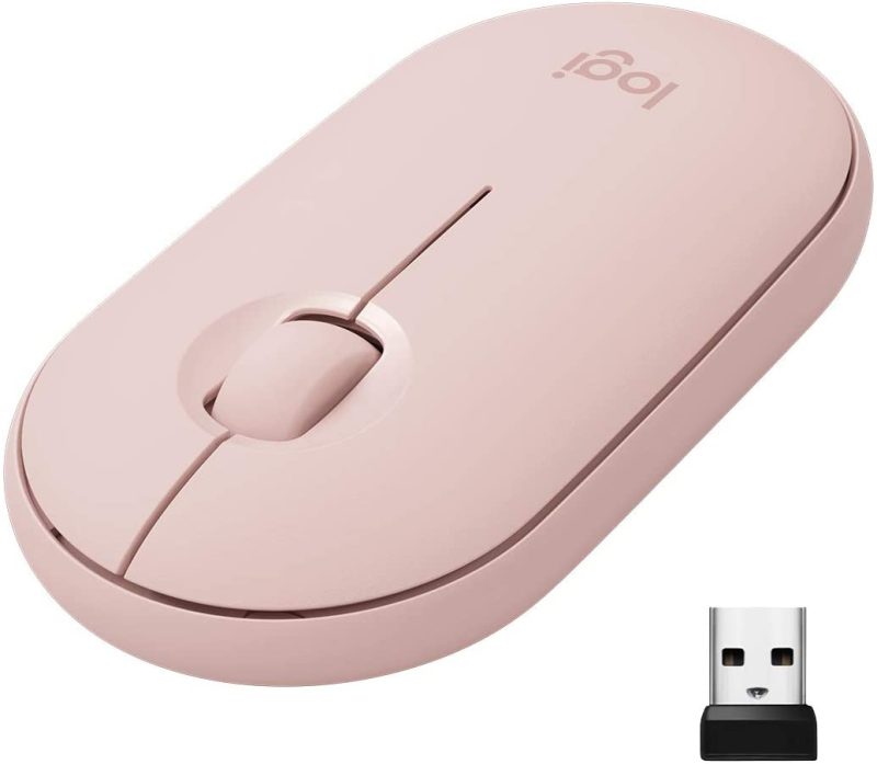 M350 Bluetooth Wireless Pebble Mouse Pink 2 1 | Headon Systems