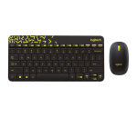 Logitech MK240 wireless M+K-black yellow 920-008202